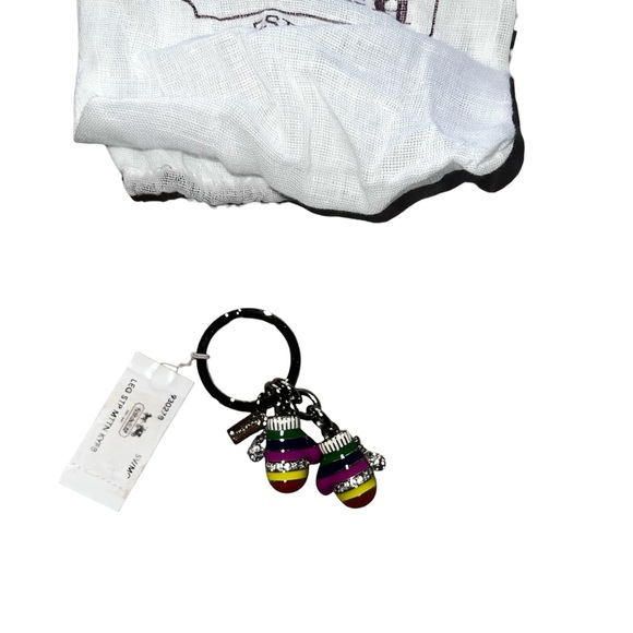 Coach Multicolor Keychain - Picture 1 of 3